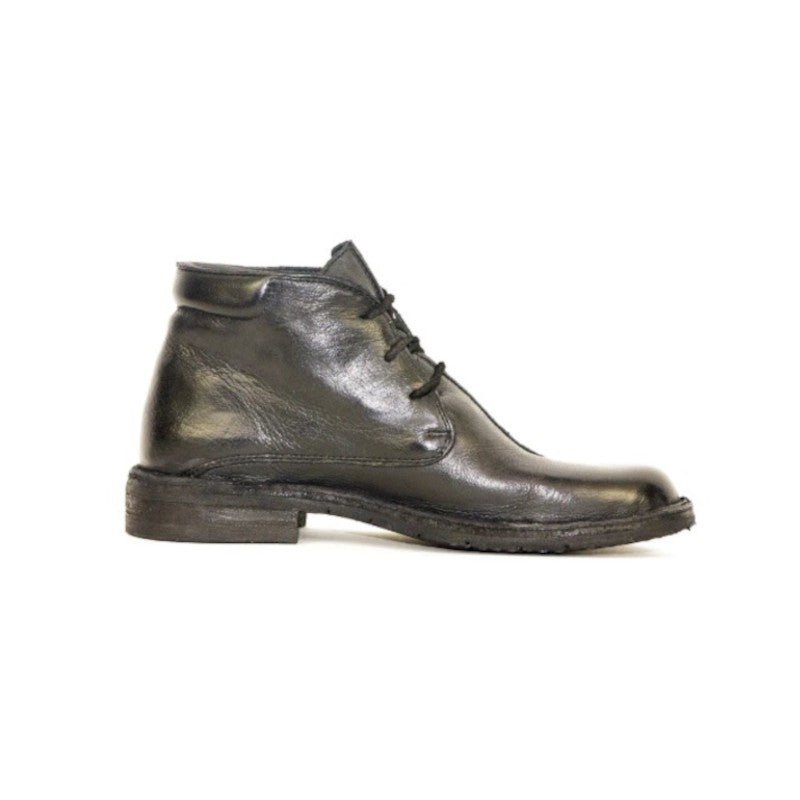 9843 VASKET SORT STØVLE - Peti Sko - BUBETTI