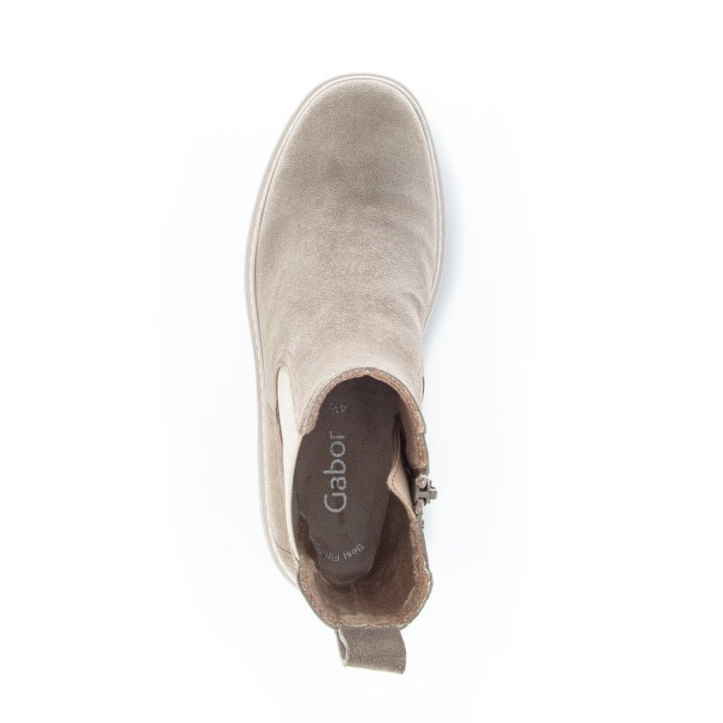 BEIGE RUSKIND CHUNKY BOOT - Peti Sko - Gabor