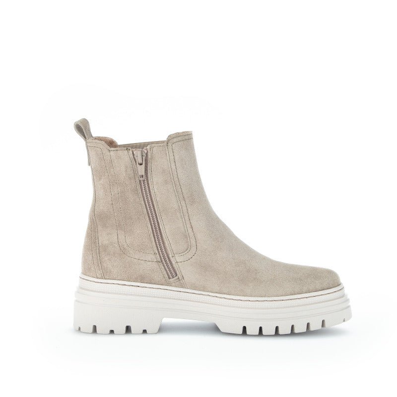 BEIGE RUSKIND CHUNKY BOOT - Peti Sko - Gabor