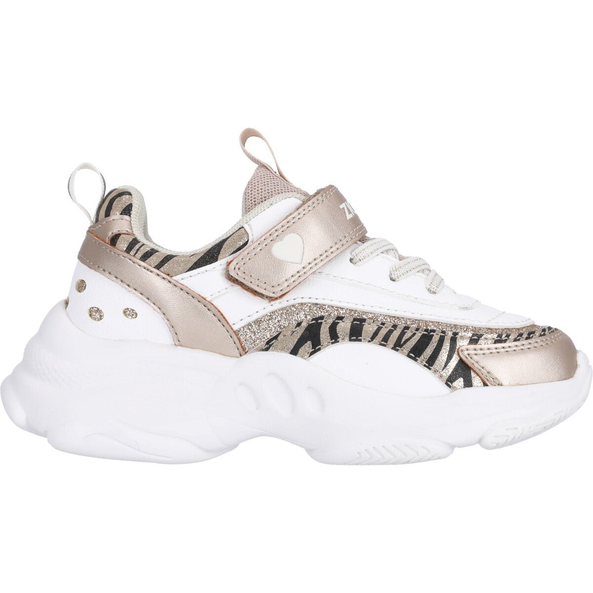 BEIGE/GULD FIALEY SNEAKER - Peti Sko - ZIG-ZAG