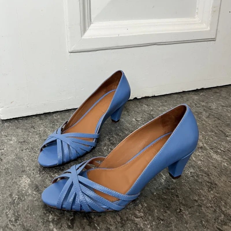 BLÅ ALL I NEED PUMPS - Peti Sko - COPENHAGEN SHOES