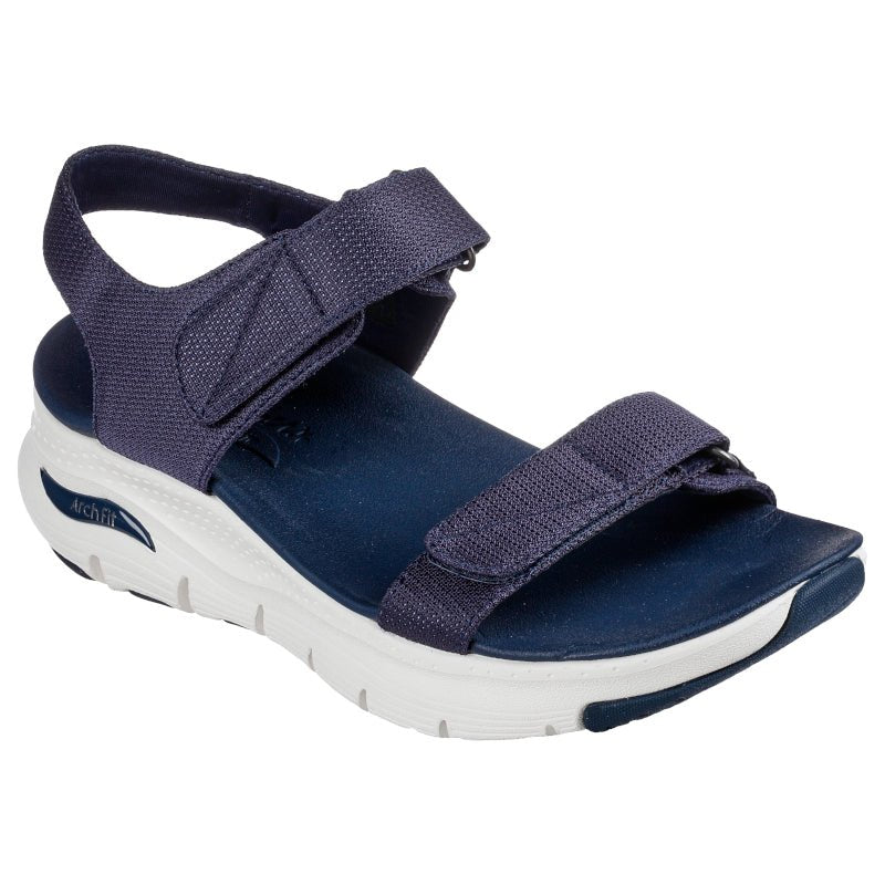 Blå fit touristy sandal fra Skechers