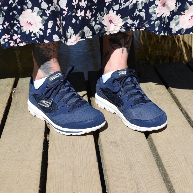 BLÅ GO WALK CLASSIC - Peti Sko - SKECHERS