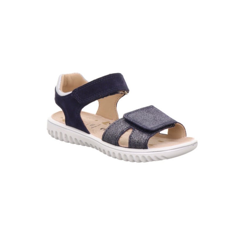 BLÅ SPARKLE SANDAL - Peti Sko - SUPER FIT
