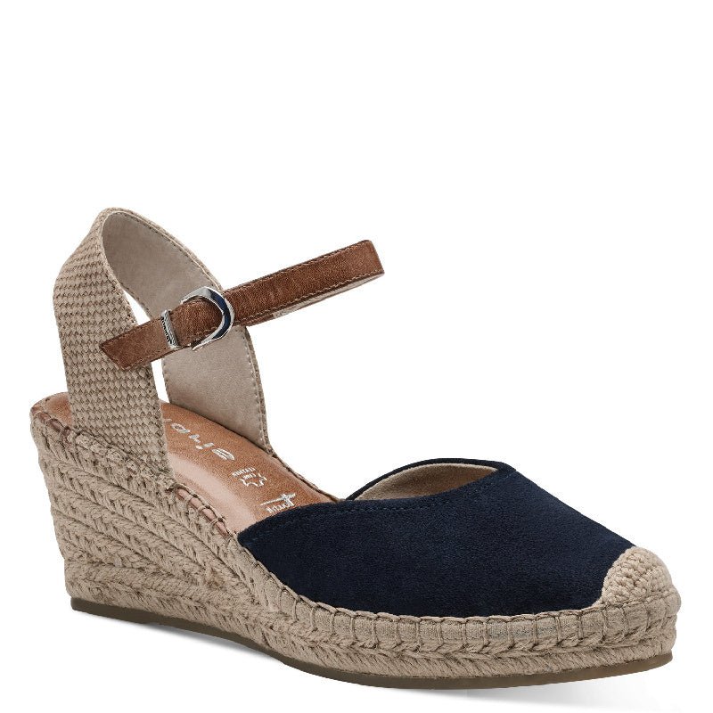 BLÅ WEDGE PUMPS - Peti Sko - TAMARIS