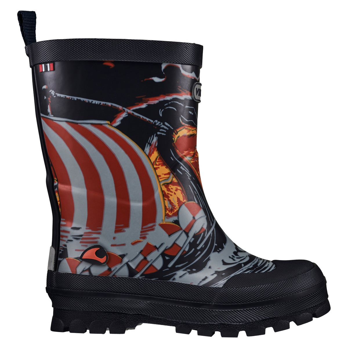 BLÅ WOLF GUMMISTØVLE - Peti Sko - Viking