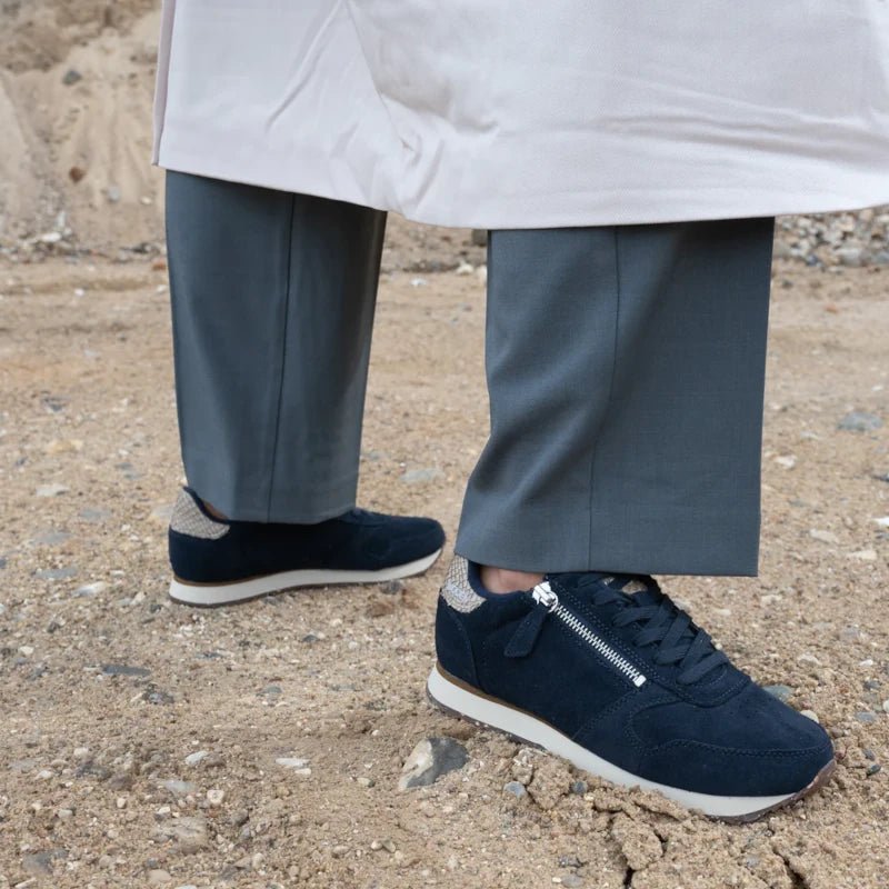 BLÅ YDUN SUEDE SNEAKER - Peti Sko - WODEN