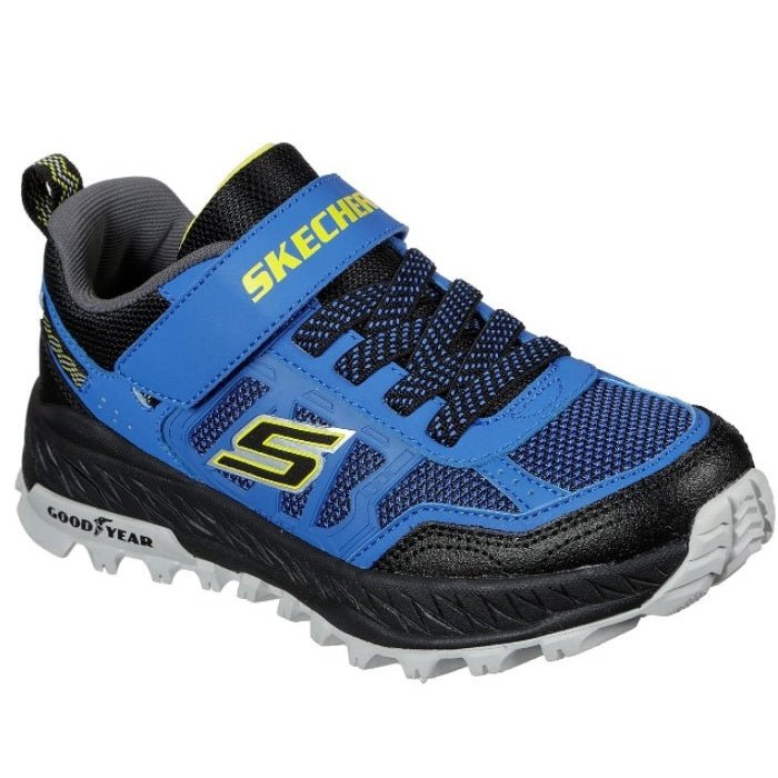 BLÅ/SORT SNEAKER - Peti Sko - SKECHERS