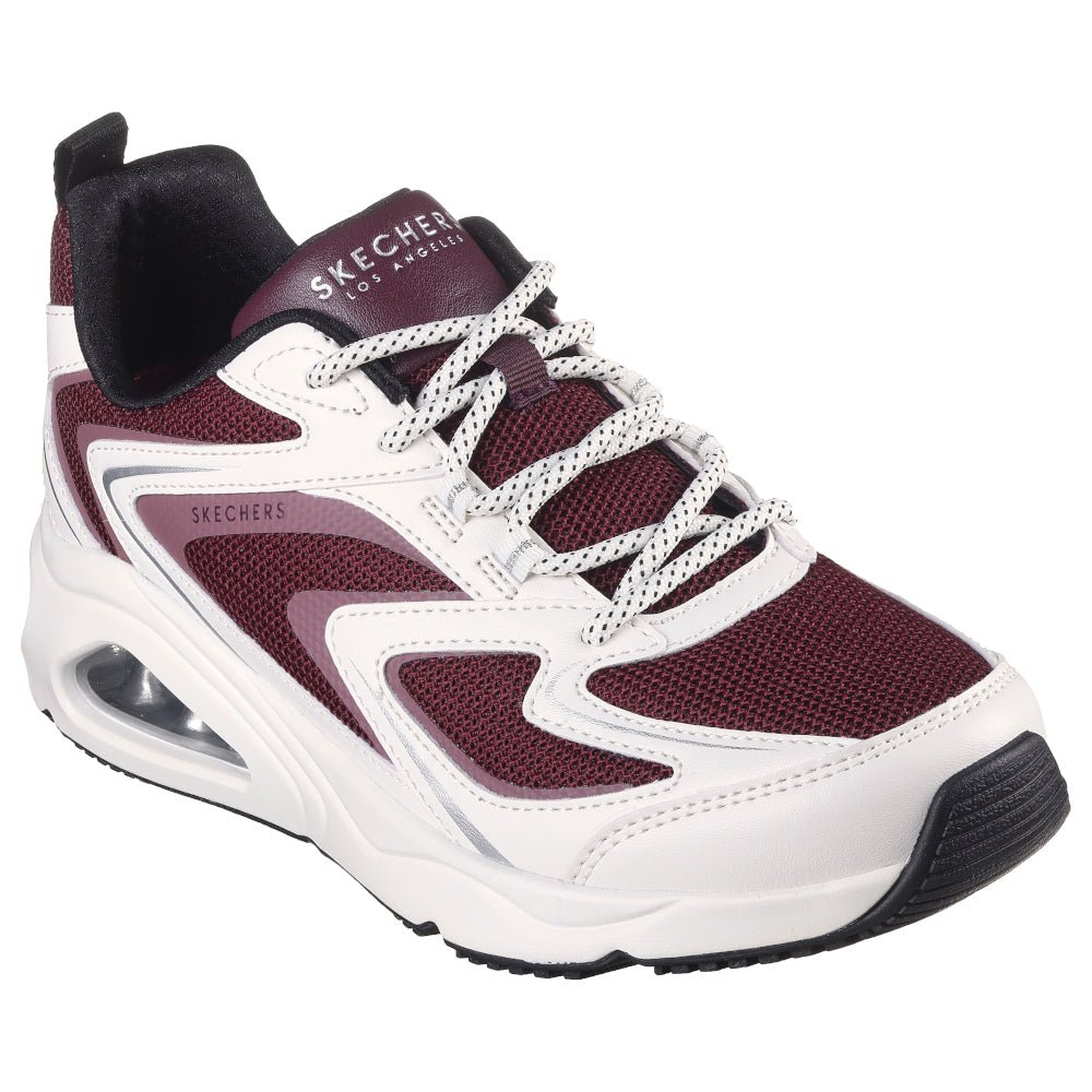 BORDO/HVID SNEAKER - Peti Sko - SKECHERS