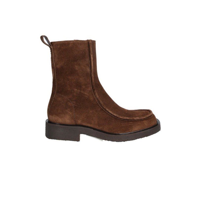 BRUN A3116 SUEDE STØVLE - Peti Sko - BILLI BI