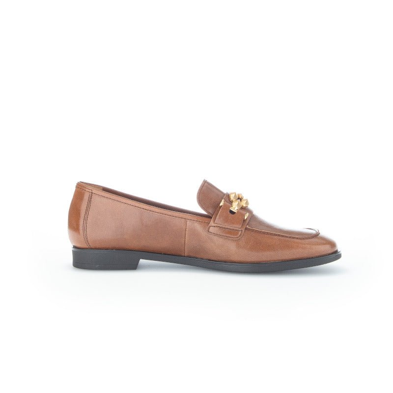 BRUN CHAIN LOAFERS - Peti Sko - Gabor