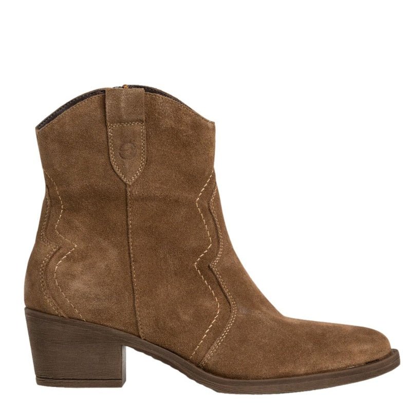 BRUN COWBOY STØVLE - Peti Sko - TAMARIS