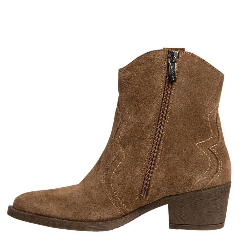 BRUN COWBOY STØVLE - Peti Sko - TAMARIS