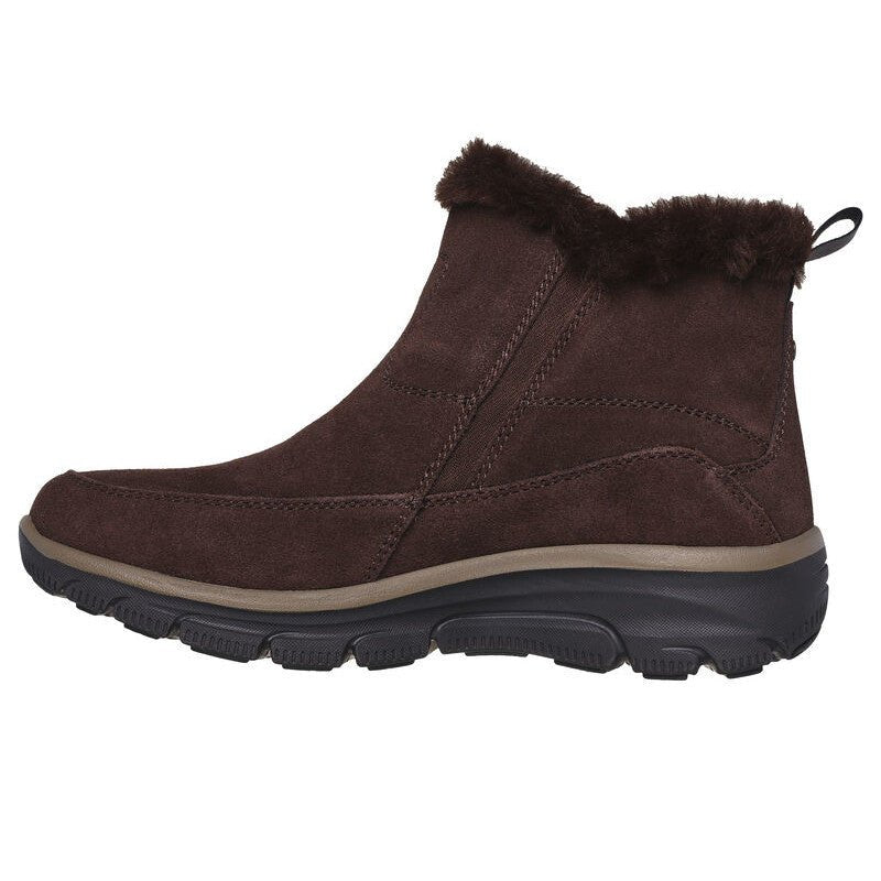BRUN EASY GOING STØVLE - Peti Sko - SKECHERS