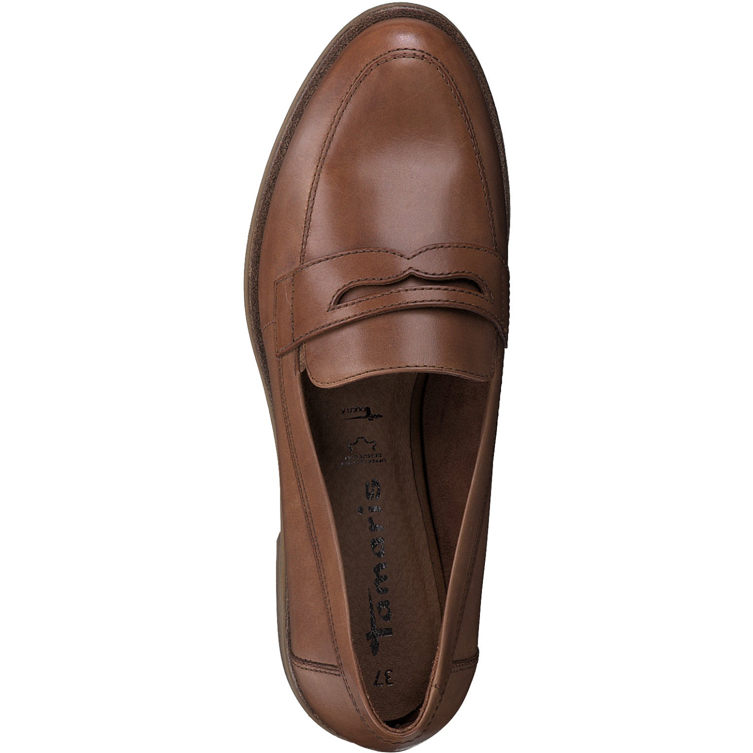 BRUN LOAFER - Peti Sko - TAMARIS