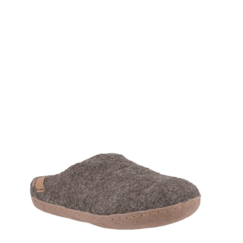 BRUN MAKALU SLIPPER - Peti Sko - GREEN COMFORT
