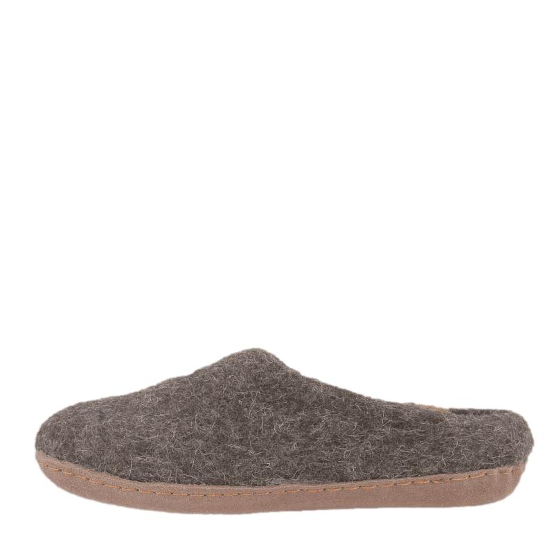 BRUN MAKALU SLIPPER - Peti Sko - GREEN COMFORT