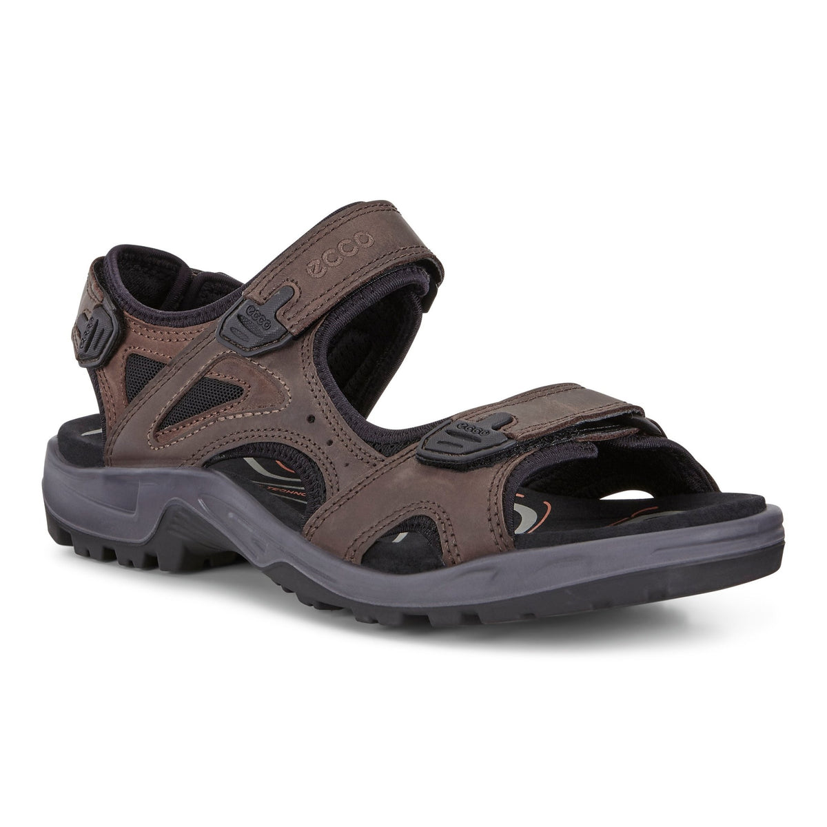 BRUN RECEPTOR SANDAL - Peti Sko - ECCO