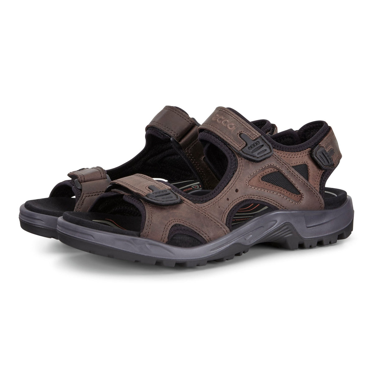 BRUN RECEPTOR SANDAL - Peti Sko - ECCO