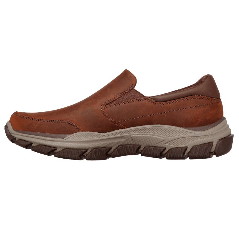 BRUN RELAXED FIT - RESPECTED CALUM - Peti Sko - SKECHERS