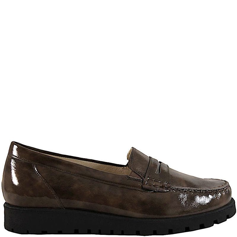 BRUN/GRØN LAK LOAFER - Peti Sko - WALDLAUFER