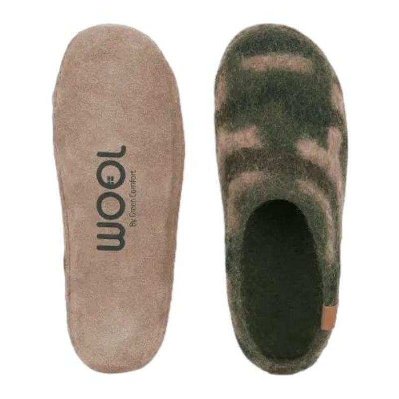 CAMO MAKALU SLIPPER - Peti Sko - GREEN COMFORT