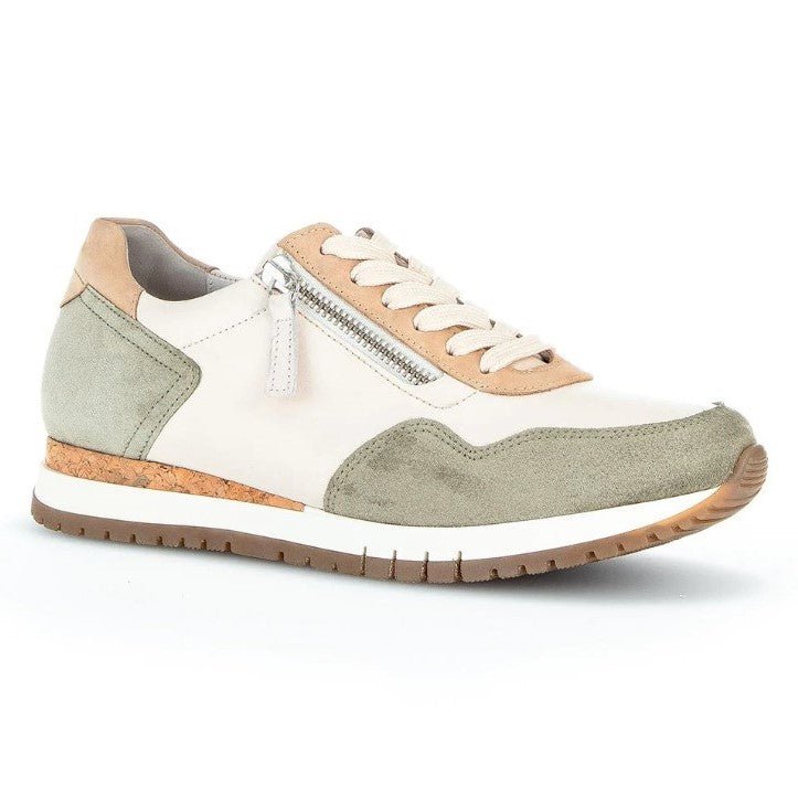 CARAMEL/GRØN SNEAKER - Peti Sko - Gabor