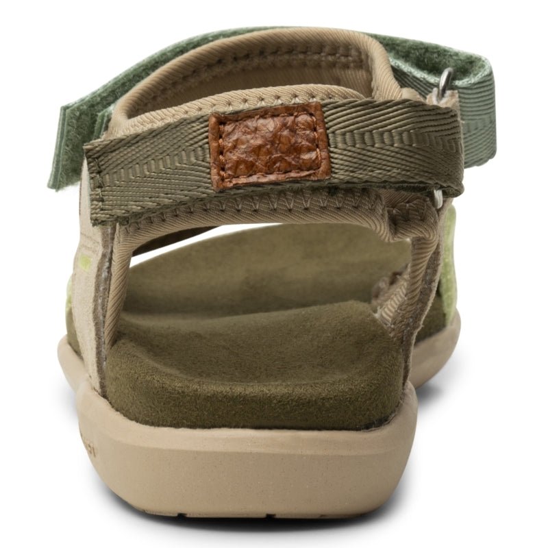 COFFEE CREAM CIRKELINE SANDAL - Peti Sko - WODEN