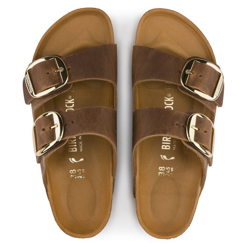 COGNAC BIG BUCKLE SANDAL - Peti Sko - BIRKENSTOCK