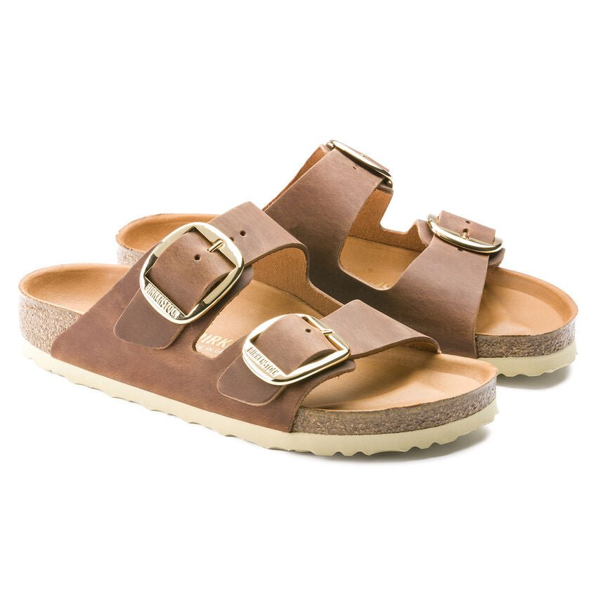 COGNAC BIG BUCKLE SANDAL - Peti Sko - BIRKENSTOCK