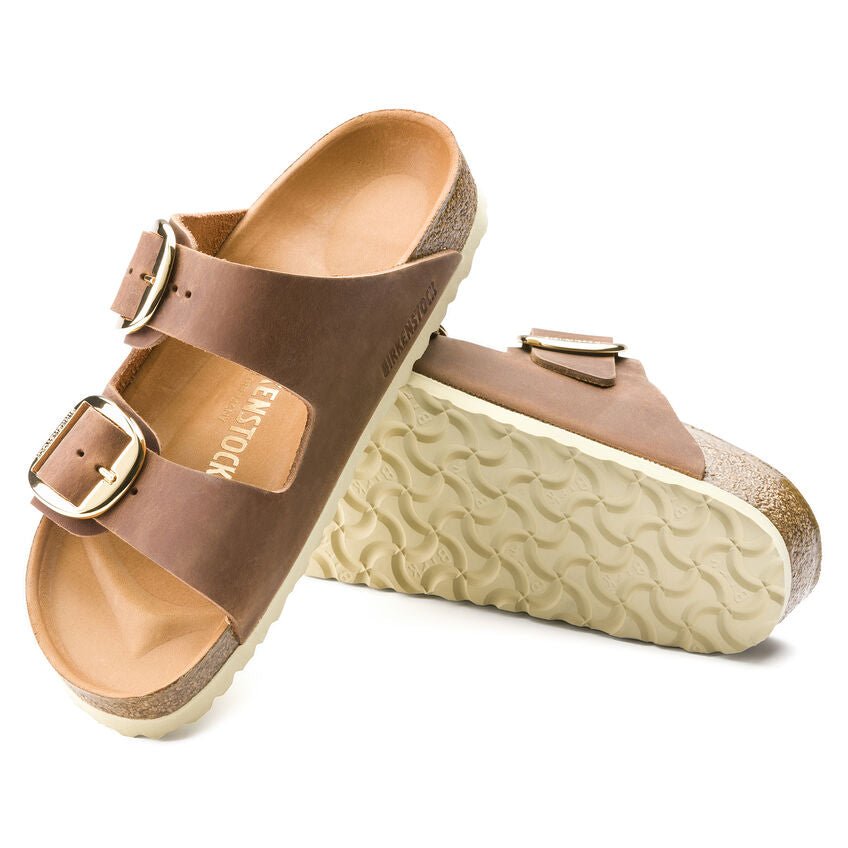 COGNAC BIG BUCKLE SANDAL - Peti Sko - BIRKENSTOCK