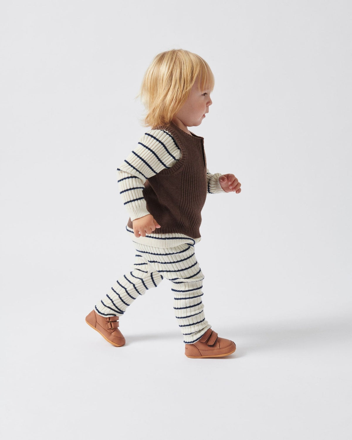 COGNAC PREWALKER II STRAP - Peti Sko - Bundgaard