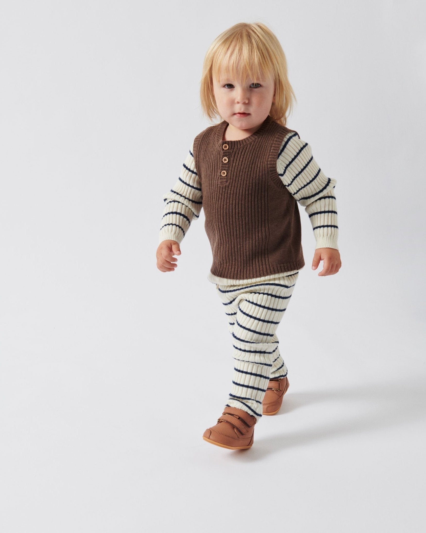 COGNAC PREWALKER II STRAP - Peti Sko - Bundgaard