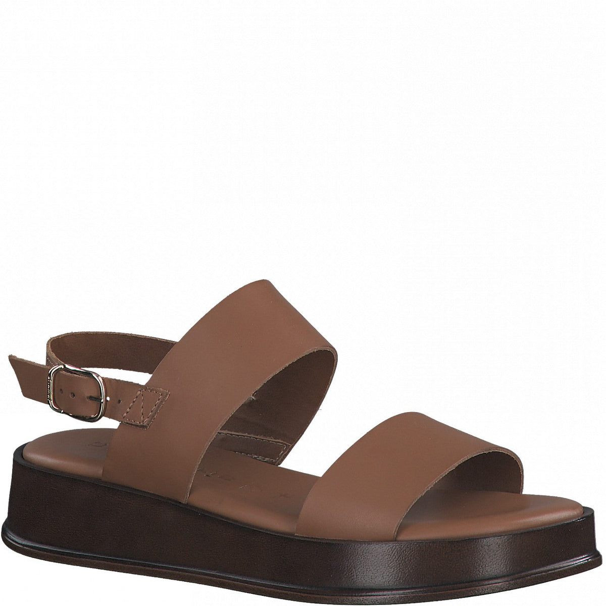 COGNAC SANDAL - Peti Sko - TAMARIS