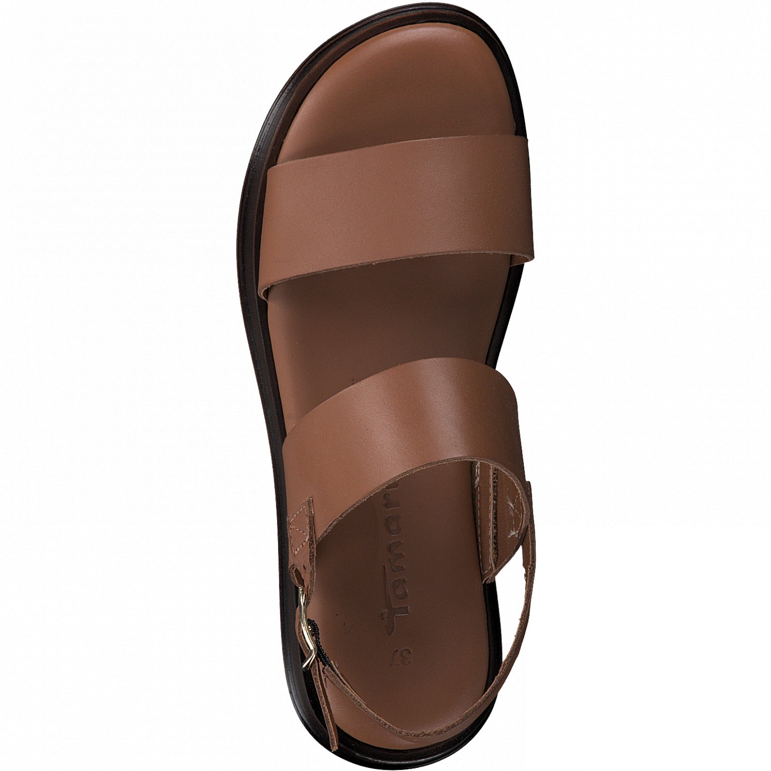 COGNAC SANDAL - Peti Sko - TAMARIS