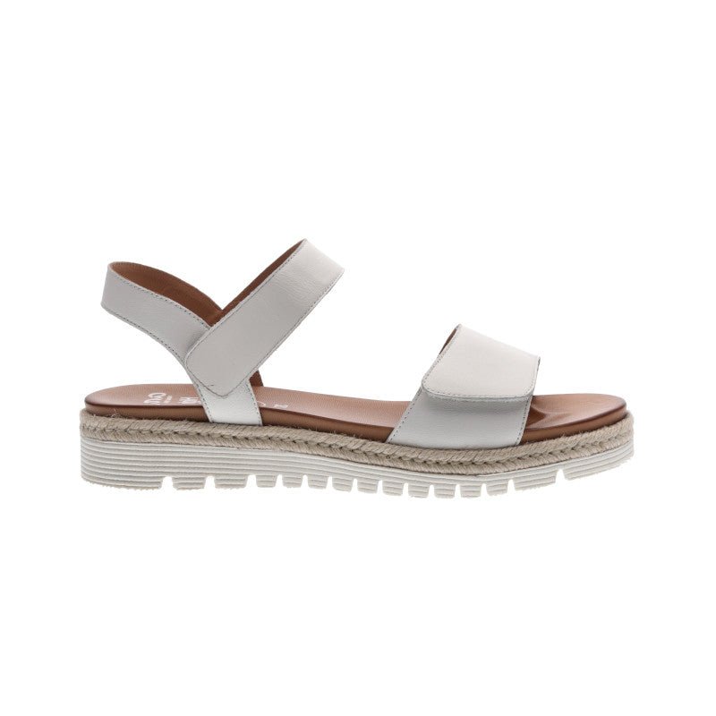 CREAM SANDAL MED 2 REMME - Peti Sko - ARA