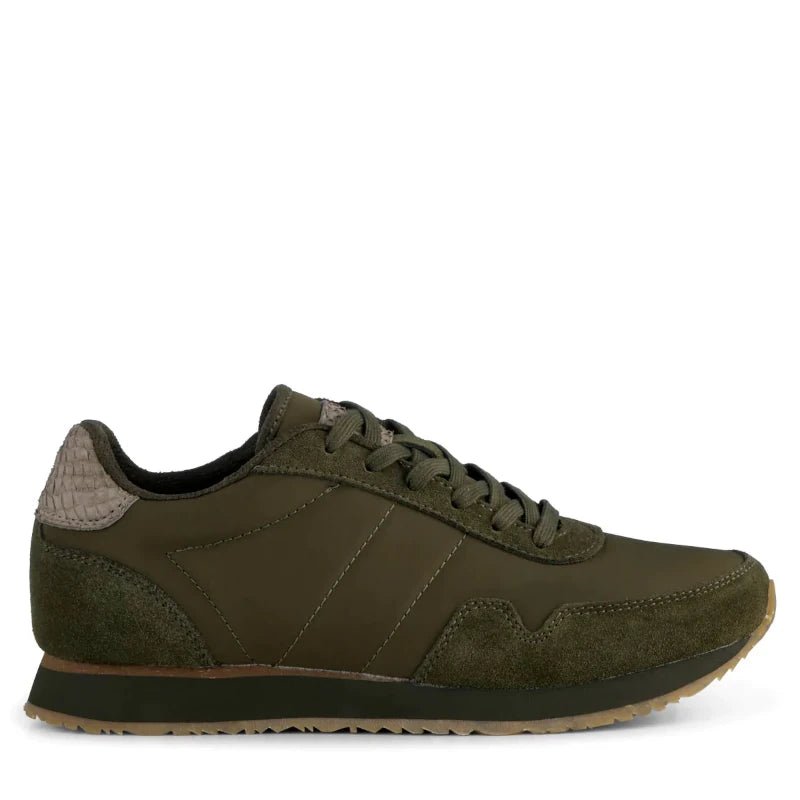 DARK OLIVE NORA III SNEAKER - Peti Sko - WODEN