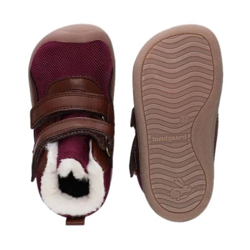DARK ROSE WALK WINTER BABY TEX STØVLE - Peti Sko - Bundgaard