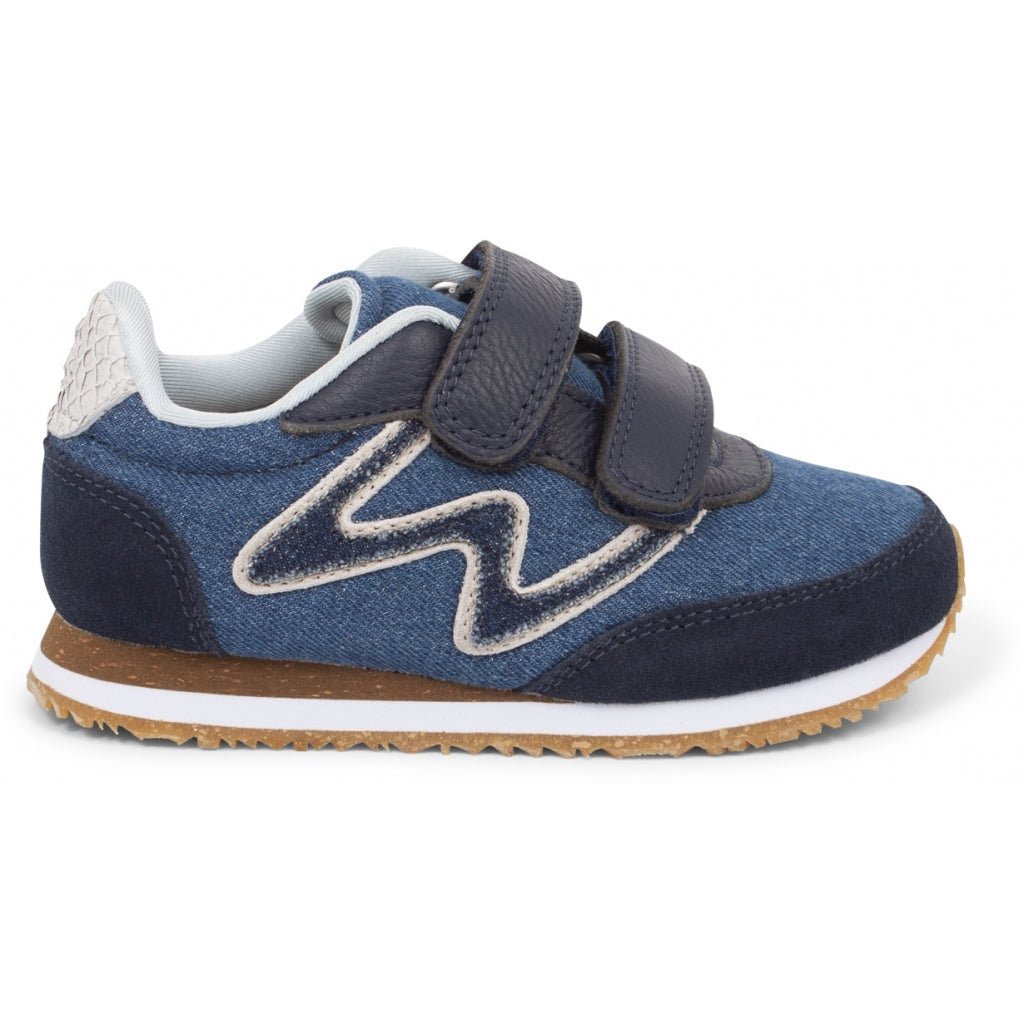 DENIM MANU SNEAKER - Peti Sko - WODEN