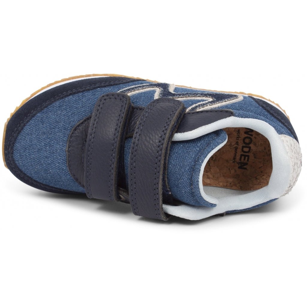 DENIM MANU SNEAKER - Peti Sko - WODEN