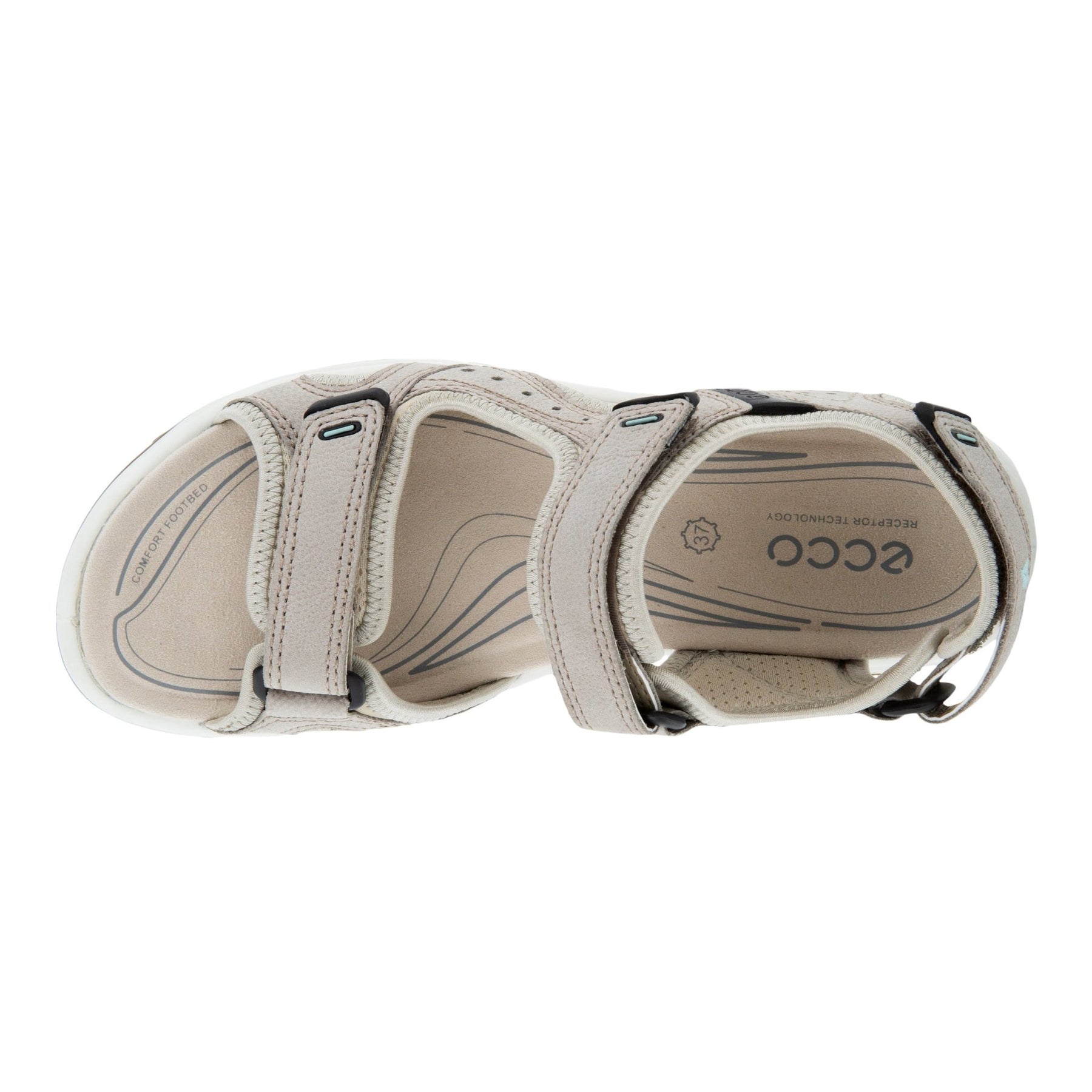 GRÅ RECEPTOR SANDAL - Peti Sko - ECCO