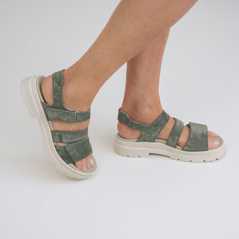 GRØN DOVER SANDAL - Peti Sko - ARA