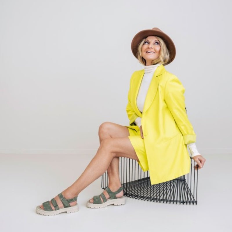 GRØN DOVER SANDAL - Peti Sko - ARA