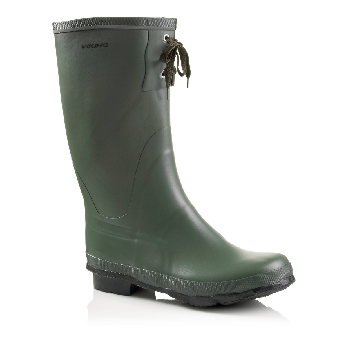 GRØN FULL KLAFF GUMMISTØVLE - Peti Sko - Viking
