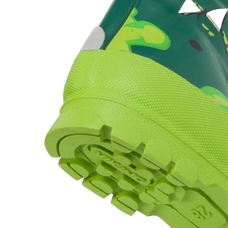 GRØN JOLLY GUMMISTØVLE - Peti Sko - Viking