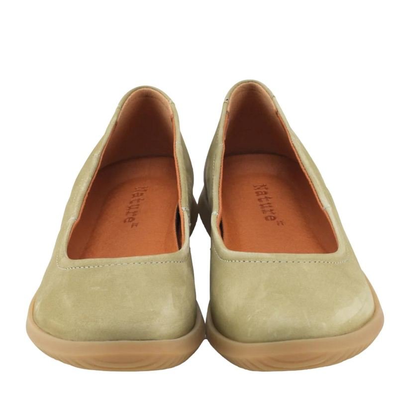 GRØN MARIE BALLERINA - Peti Sko - NATURE