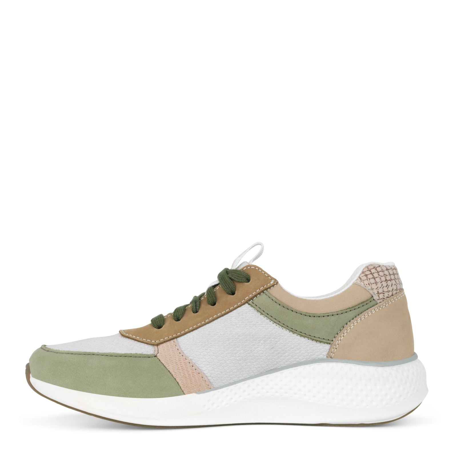 GRØN/BRUN DOLPHIN SNEAKER - Peti Sko - GREEN COMFORT