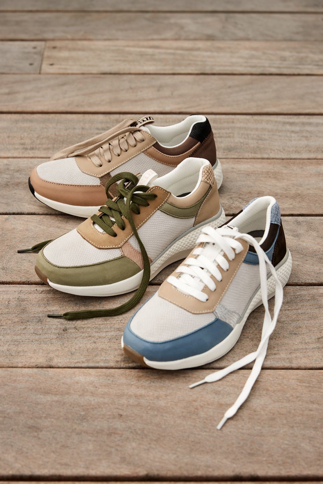 GRØN/BRUN DOLPHIN SNEAKER - Peti Sko - GREEN COMFORT