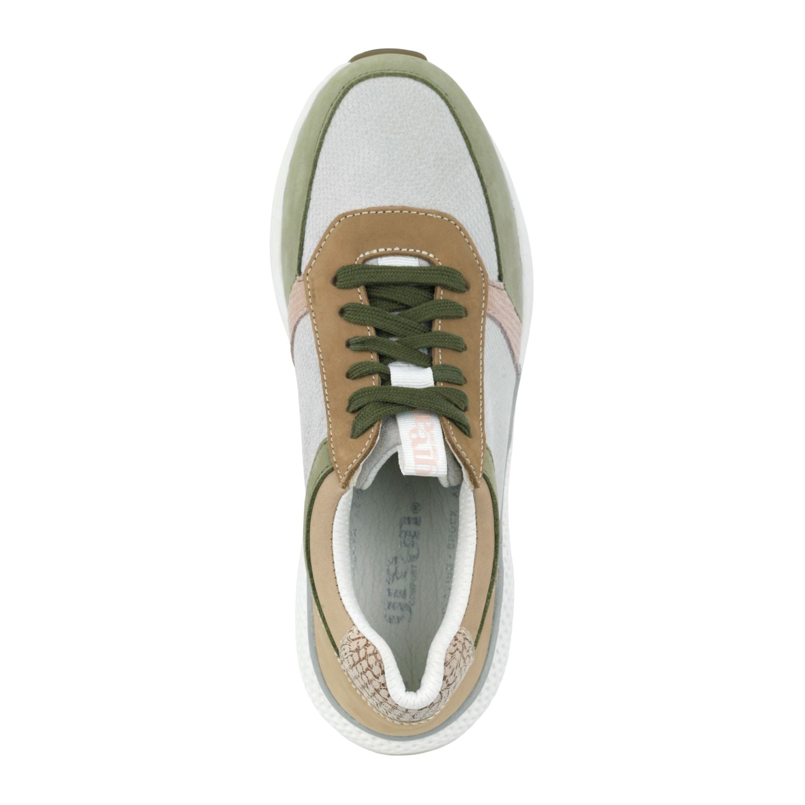 GRØN/BRUN DOLPHIN SNEAKER - Peti Sko - GREEN COMFORT
