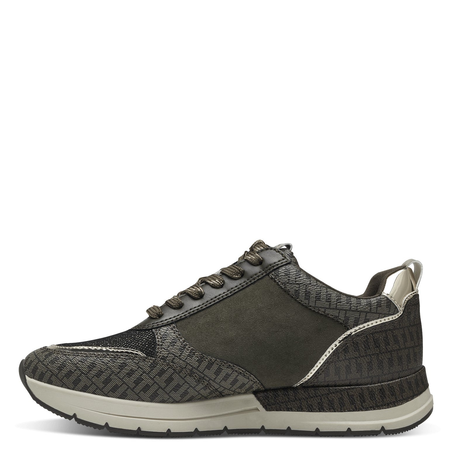 GRØN/GOLD SNEAKER - Peti Sko - TAMARIS